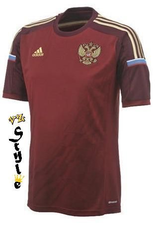 Camisa Oficial Adidas - Rússia 2014 Masculina