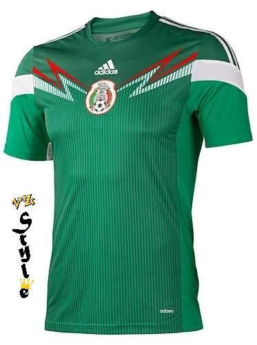 Camisa Oficial Adidas - México 2014 Masculina