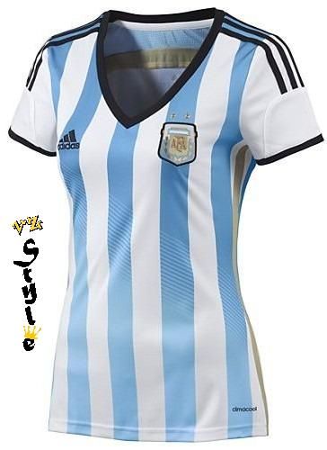 Camisa Oficial Adidas - Argentina 2014 Feminina