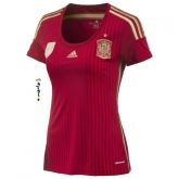 Camisa Oficial Adidas - Espanha 2014 Feminina