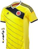 Camisa Oficial Adidas - Colômbia 2014 Masculina